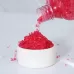 Соль для ванны с ароматом земляники «Для независимой» в пикантном флаконе - 340 гр красный 