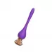 Фиолетовый вибромассажер Nipple Vibrator - 14,5 см фиолетовый 
