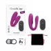 Лиловый вибратор для пар Match Up Couple Vibrator with Remote Control лиловый 