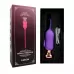 Фиолетовый тонкий стимулятор Nipple Vibrator - 23 см фиолетовый 