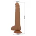 Темно-бежевый фаллоимитатор-гигант на присоске Dick - 28 см карамель (темно-бежевый 