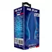 Синяя анальная пробка Bulb Plug - 10,5 см синий 
