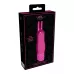 Розовая перезаряжаемая вибпоруля Elegance - 11,8 см розовый 
