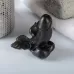 Черное фигурное мыло  Фаворит с крыльями черный 