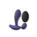 Темно-синий вибромассажер Witty P G Vibrator with Remote Control темно-синий 