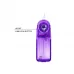 Фиолетовый вибростимулятор с шипами на головке - 14,3 см фиолетовый 