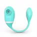 Мятный вакуумный вибростимулятор Tadpole Vibrating Dual Stimulation с виброхвостиком мятный 