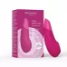 Розовый бесконтактный клиторальный стимулятор Womanizer Enhance с вибрацией розовый 