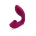 Сливовый вибромассажер с вакуумной стимуляцией клитора сливовый 