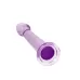 Фиолетовый фаллоимитатор Jelly Dildo S - 15,5 см фиолетовый 