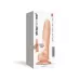 Телесный фаллоимитатор Strap-On-Me Sliding Skin Realistic Dildo size M телесный 