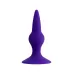 Фиолетовая анальная втулка Klapsy - 10,5 см фиолетовый 