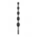 Черная анальная цепочка №03 Anal Chain - 30 см черный 