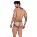 Серые трусы-джоки с цветочым принтом Avalon Jockstrap серый S