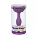 Фиолетовая анальная пробка с ограничителем-розой Open Rose Size S Butt Plug фиолетовый 