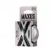 Черные утолщенные презервативы MAXUS Extra Strong с железным кейсом - 3 шт  
