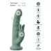 Зеленый вибратор-ротатор Luvio - 19,3 см зеленый 