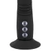 Черный вибратор с поступательными движениями G and P-Spot Thrusting Vibrator - 23 см черный 