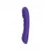 Фиолетовый интерактивный вибратор Pearl3 - 20 см фиолетовый 