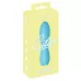 Голубой мини-вибратор Cuties - 10,8 см голубой 