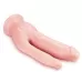 Телесный фаллоимитатор 8 Inch DP Cock - 20,32 см телесный 