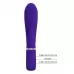 Фиолетовый вибратор-кролик с рёбрышками Prescott - 20 см фиолетовый 