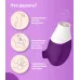 Фиолетовый клиторальный стимулятор Jubie фиолетовый 