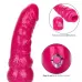 Розовый вибратор-реалистик с блестками Naughty Bits Lady Boner Bendable Personal Vibrator - 20 см розовый 