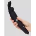 Черный вибратор Rabbit Rechargeable Wand Vibrator - 26,7 см черный 