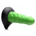 Зеленый фантазийный фаллоимитатор Reptile Thick Scaly Silicone Dildo - 19,1 см зеленый 