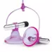 Вибропомпы для сосков Vibrating Nipple Suckers with Quick Release фиолетовый 