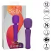 Фиолетовый ванд Stella Liquid Silicone Massager - 17,25 см фиолетовый 