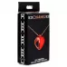 Красное ожерелье с подвеской-вибратором 10X Vibrating Silicone Heart Necklace красный 