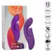 Фиолетовый вибратор-кролик Stella Liquid Silicone Dual Pleaser - 17,25 см фиолетовый 