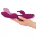 Фиолетовый вибратор A   G-Spot Rabbit Vibrator для стимуляции зон G и A - 23,6 см фиолетовый 