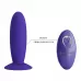 Фиолетовый анальный вибростимулятор Remote Control Vibrating Plug Youth - 11 см фиолетовый 