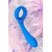 Голубой многофункциональный вибратор Whally - 18,5 см голубой 