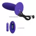 Фиолетовый анальный вибростимулятор Remote Control Vibrating Plug Youth - 11 см фиолетовый 