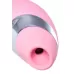 Розовый многофункциональный стимулятор Dahlia - 14 см розовый 