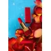 Красный вибратор-помада Pansies - 9 см красный 