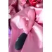 Розовый вибромассажер Ornella с клиторальным стимулятором - 21,5 см розовый 