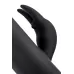 Черный вибратор-кролик Waname D-Splash Hail - 23,8 см черный 