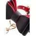 Черно-красный бондажный набор Bow-tie черный с красным 