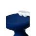 Синяя анальная вибровтулка OPlay Prime - 12 см синий 