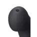 Черный фаллос с имитацией эякуляции Silicon Cum Dildo L - 19,6 см черный 