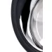 Черный анальный стимулятор Sagitta - 15 см черный с серебристым 